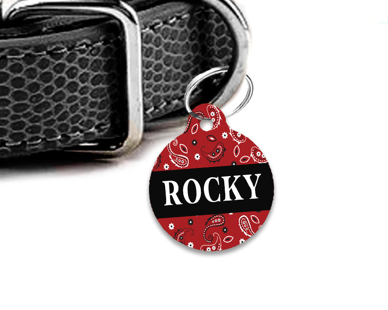 Pet ID Tag | Perfect Paisley